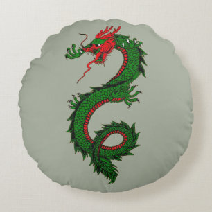 Chinese dragon pillow