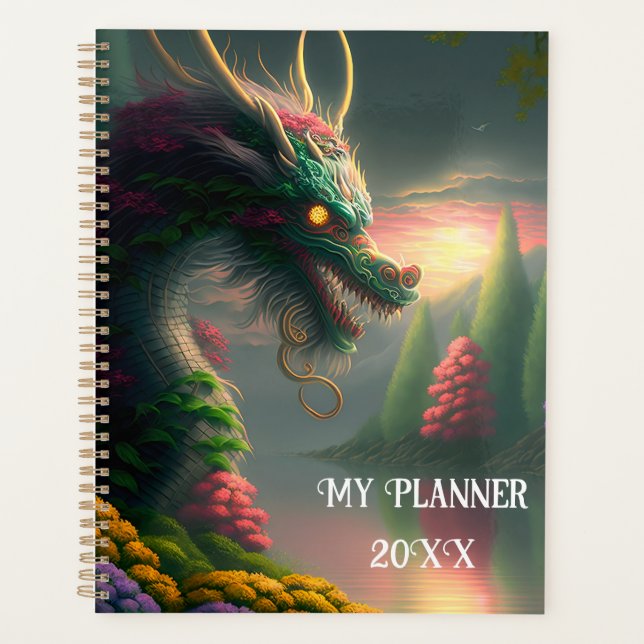 Chinese Dragon  Planner (Front)