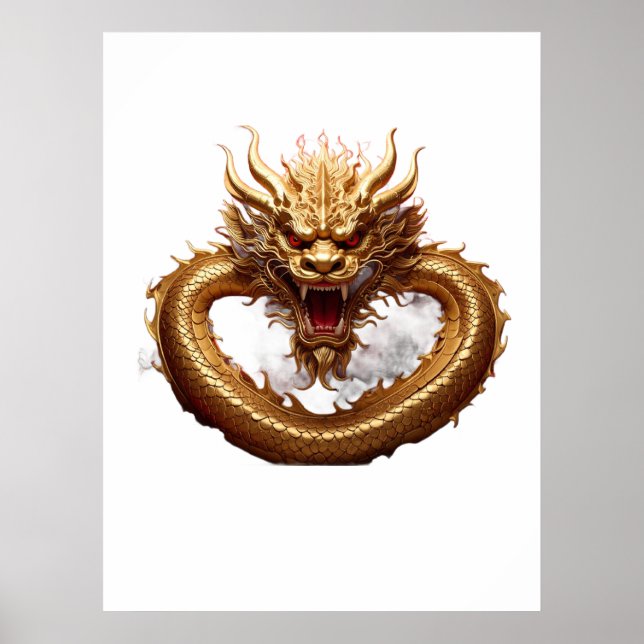 Chinese Dragon Power Poster (Front)