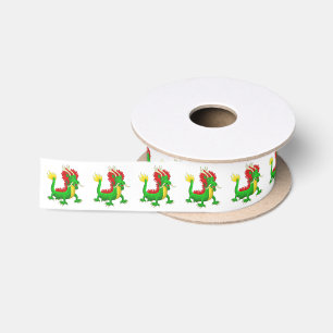 Chinese Dragon Satin Ribbon