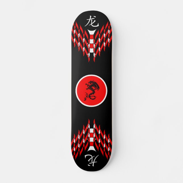 Chinese Dragon Skateboard (Front)