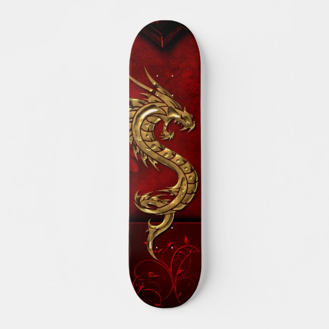 Chinese dragon skateboard (Front)