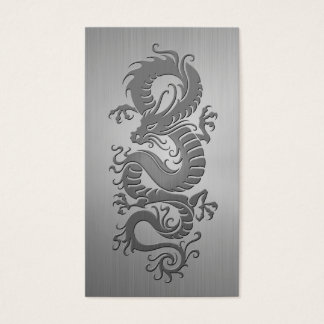 Chinese Dragon, Stainless Steel Effect