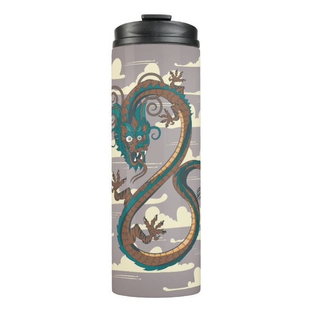 Chinese Dragon Thermal Tumbler (Front)