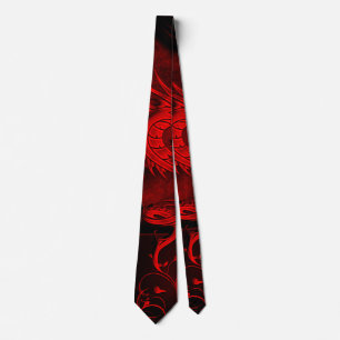 Chinese dragon tie