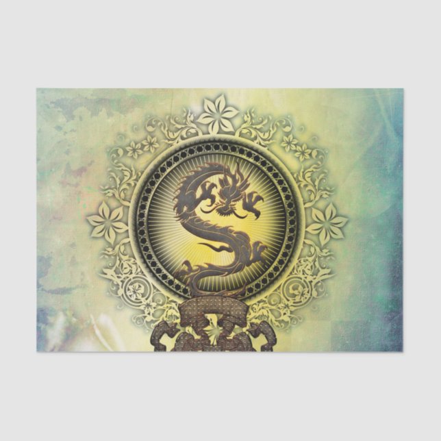 Chinese dragon tissue paper (Front)