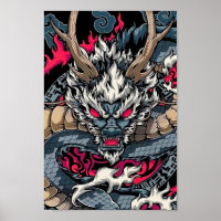 Chinese dragon totem, tattoo art