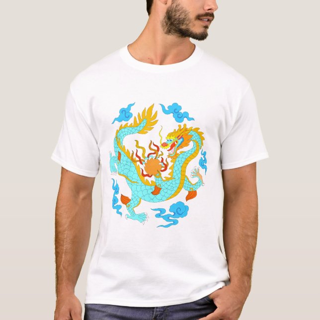 Chinese Dragon (version 7) T-Shirt (Front)