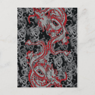 Chinese Dragon - Year of the Dragon Holiday Postcard