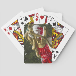 Chinese dragonboat figurehead, Stanley Park Playing Cards