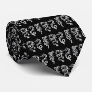 Chinese dragons tie