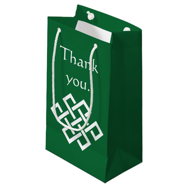 Chinese Elegance in Green Gift Bag (Front Angled)