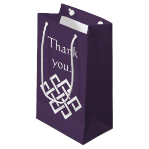 Chinese Elegance in Purple Gift Bag
