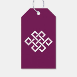 Chinese Elegance in Wine Gift Tag