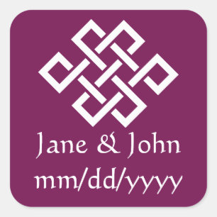 Chinese Elegance in Wine Sticker