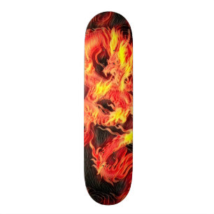 Chinese Emperor Dragon Element Custom Pro Board Skateboard