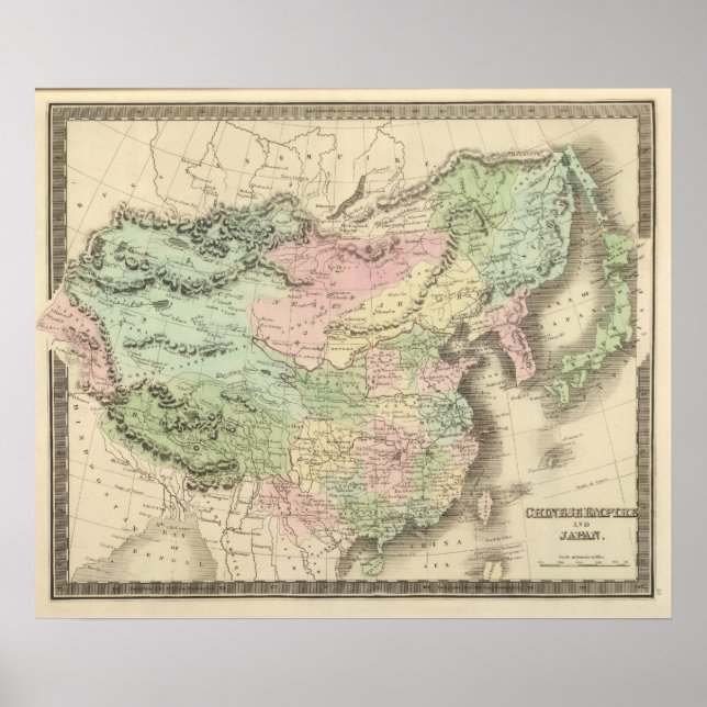 Chinese Empire and Japan Poster (Front)