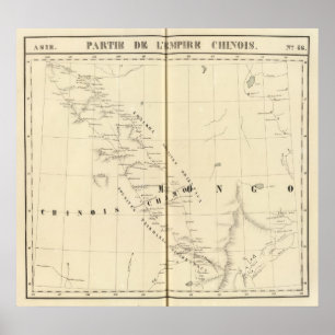 Chinese Empire, Asia 46 Poster