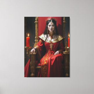 chinese empress canvas print