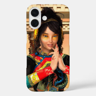 Chinese Empress Fantasy Portrait Art iPhone 16 Case