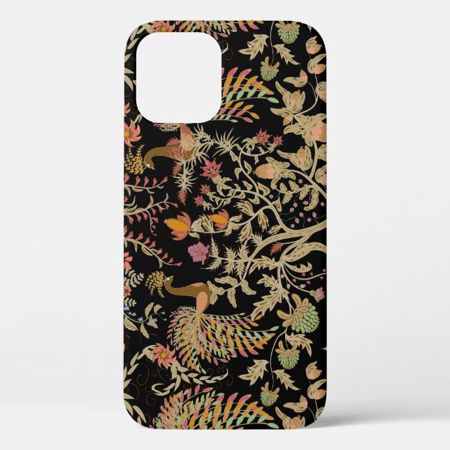 Chinese Fairy Floral Birds Pattern Case-Mate iPhone Case (Back)