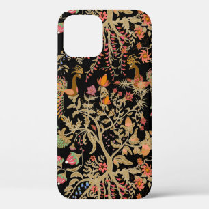Chinese fairy floral pattern with beautiful birds  iPhone 12 case
