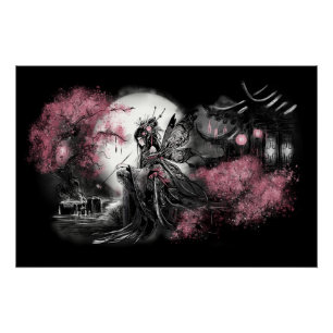 Chinese Fairy Illustration Poster