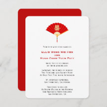 Chinese Fan and Double Happiness | Chinese Wedding