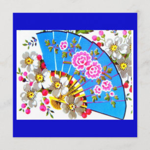 Chinese Fan Invitation