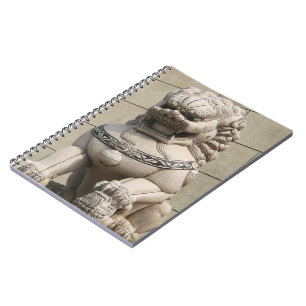 Chinese Female Guardian Lion Foo Dog 石獅 Notebook