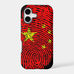 Chinese fingerprint  flag