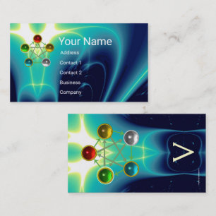 CHINESE FIVE ELEMENTS FENG SHUI SPIRITUAL ENERGY BUSINESS CARD