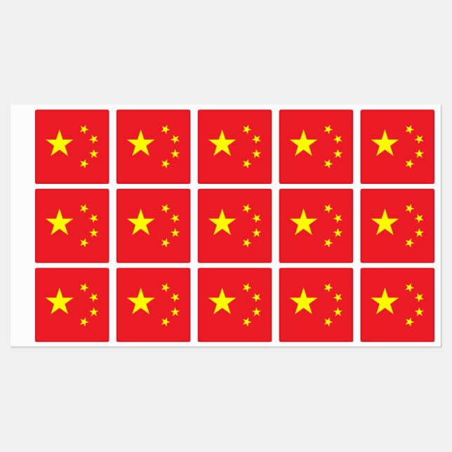 Chinese Flag (Sheet)