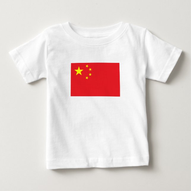 Chinese Flag Baby T-Shirt (Front)