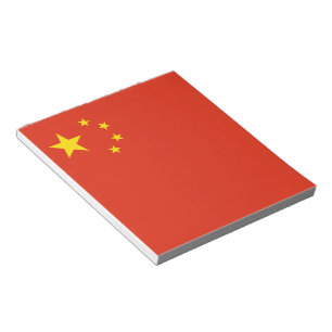 Chinese Flag (China) Notepad