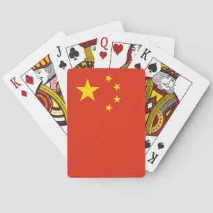Chinese Flag (China) Playing Cards