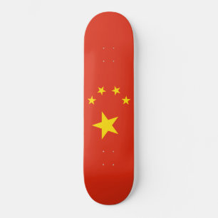 Chinese Flag (China) Skateboard