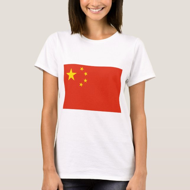 Chinese Flag (China) T-Shirt (Front)