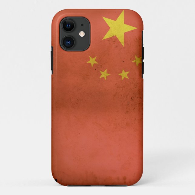 Chinese Flag iPhone 5 Barely There™ Case-Mate iPhone Case (Back)