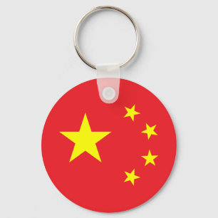 Chinese Flag Key Ring