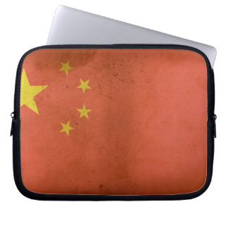 Chinese Flag Laptop Case