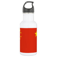 Chinese Flag Liberty Bottle