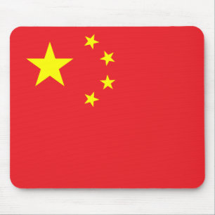 Chinese Flag Mouse Mat