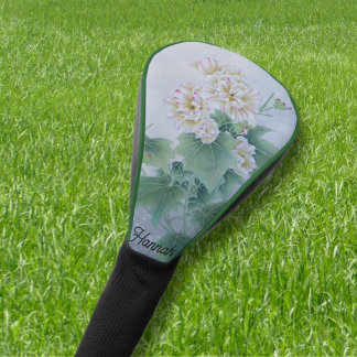 Chinese Flower with Butterfly Golf Head Cover