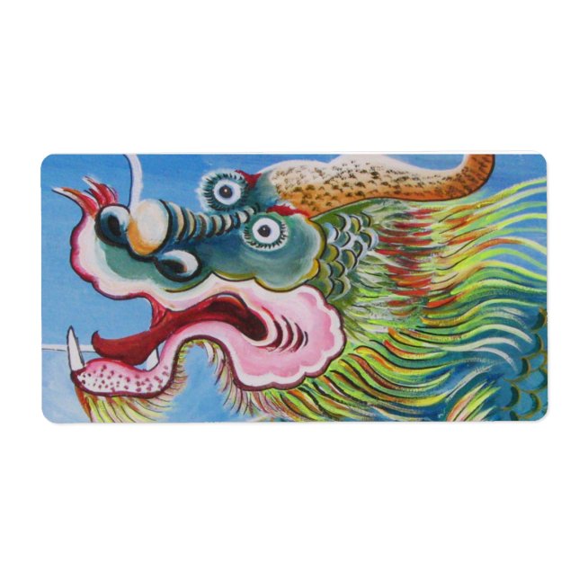 Chinese Foo Dog / Lion Guardian Mural (Front)