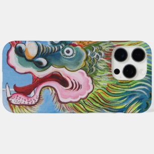 Chinese Foo Dog / Lion Guardian Mural iPhone 16 Pro Max Case