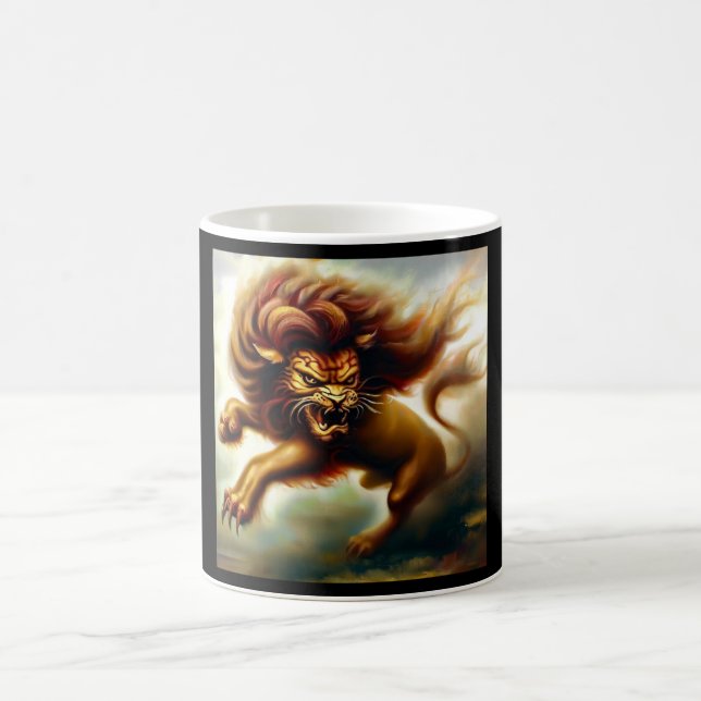 Chinese Foo Lion (14)  Coffee Mug (Center)