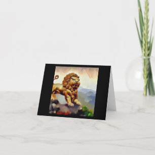 Chinese Foo Lion (20)  Card