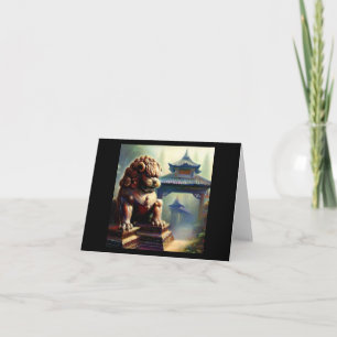 Chinese Foo Lion (22) Card