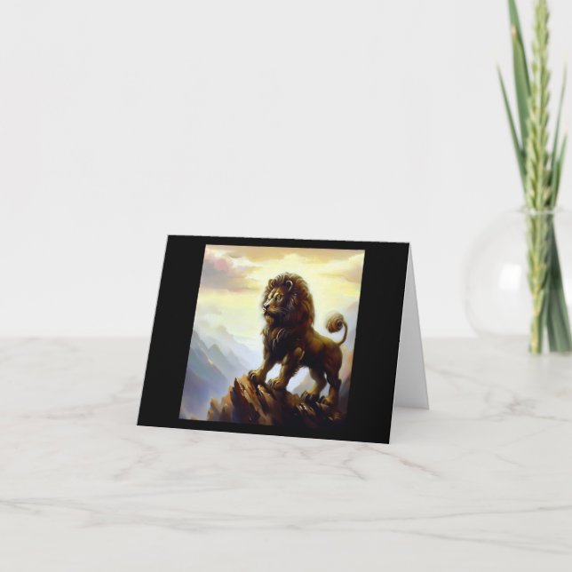 Chinese Foo Lion (28)  Card (Front)